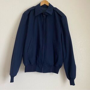 Vintage lightweight Airforce issued jacket with removable liner, navy blue, 40L